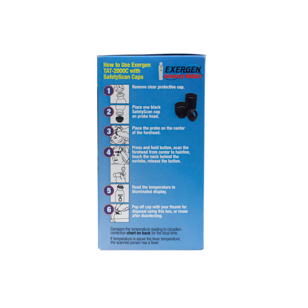 TAT-2000C SafetyScan Caps - Box of 252 - Image 7